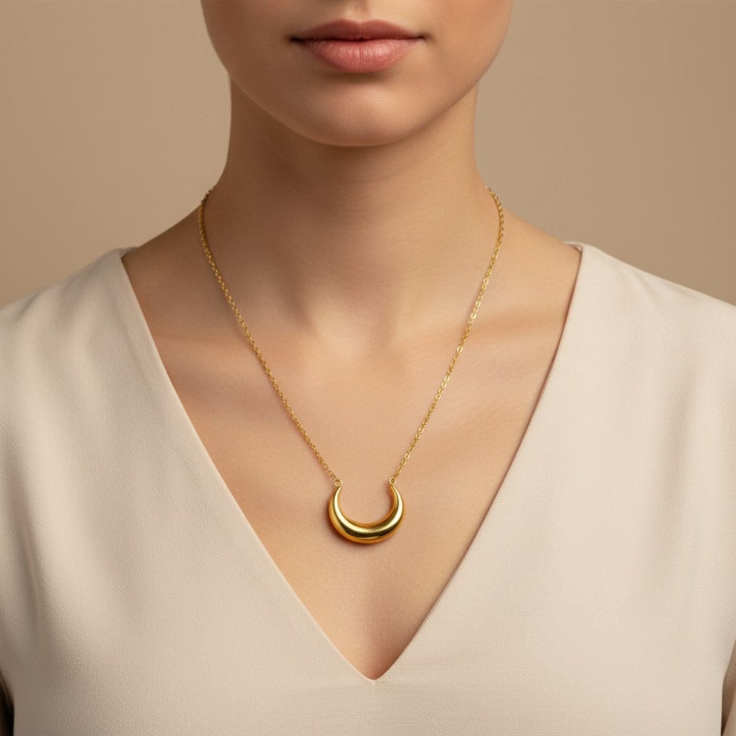 CRESCENT NECKLACE
