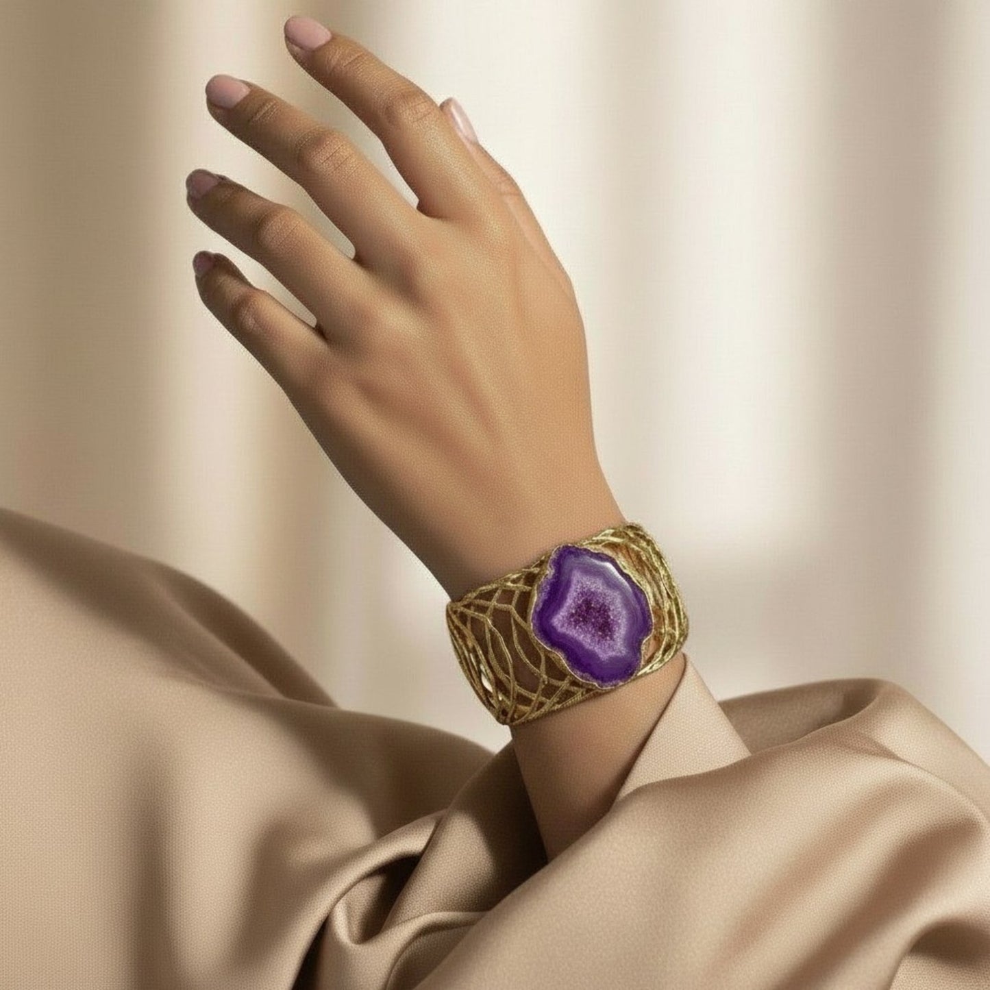 GEODE CUFF BRACELET