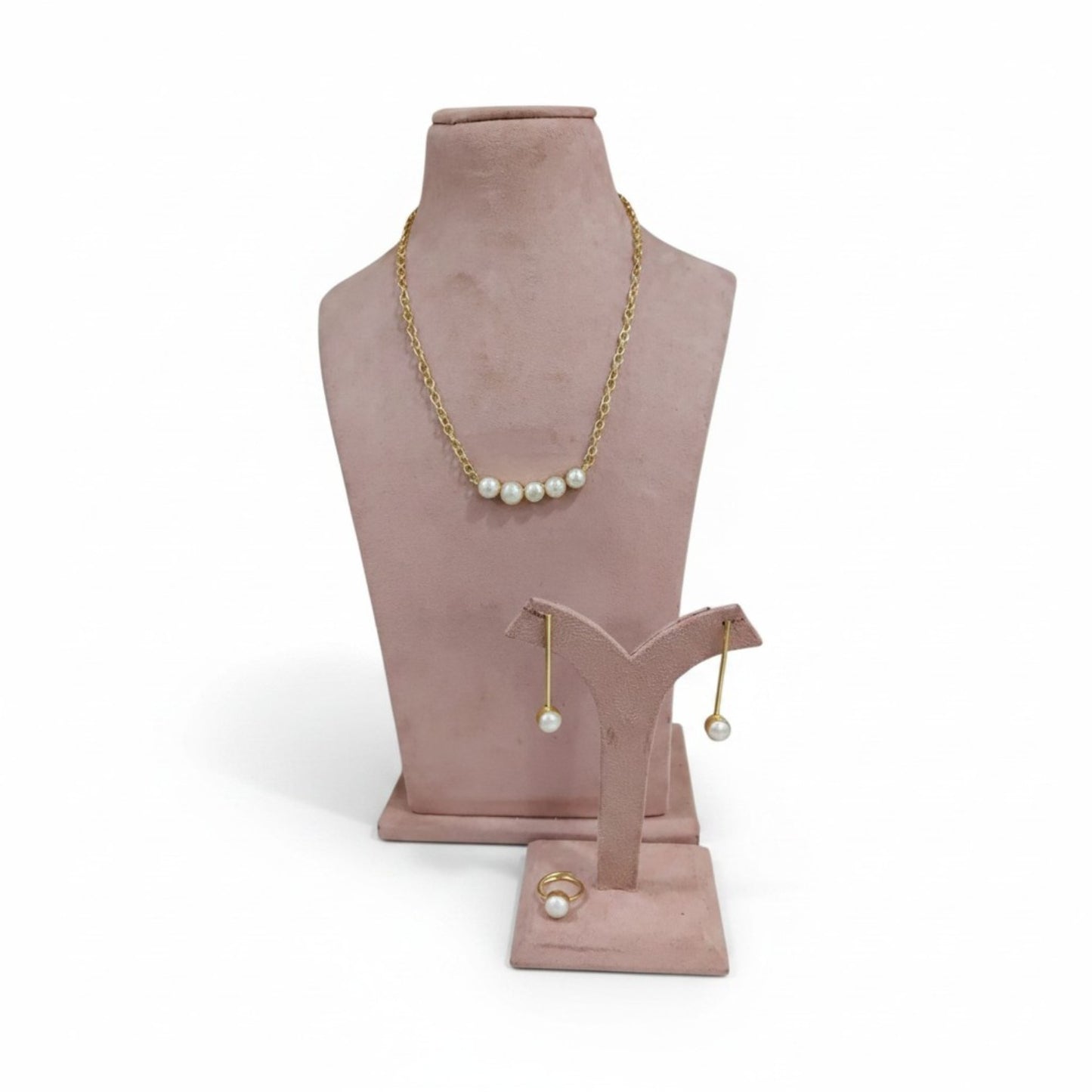 EMILY PEARL NECKLACE SET