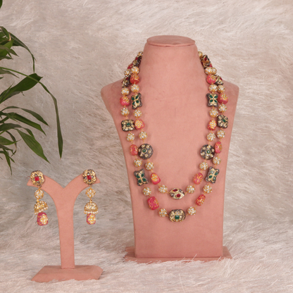 RAHA BEADED LONG NECKLACE