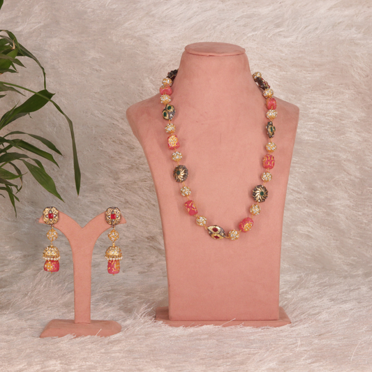 RAHA BEADED LONG NECKLACE