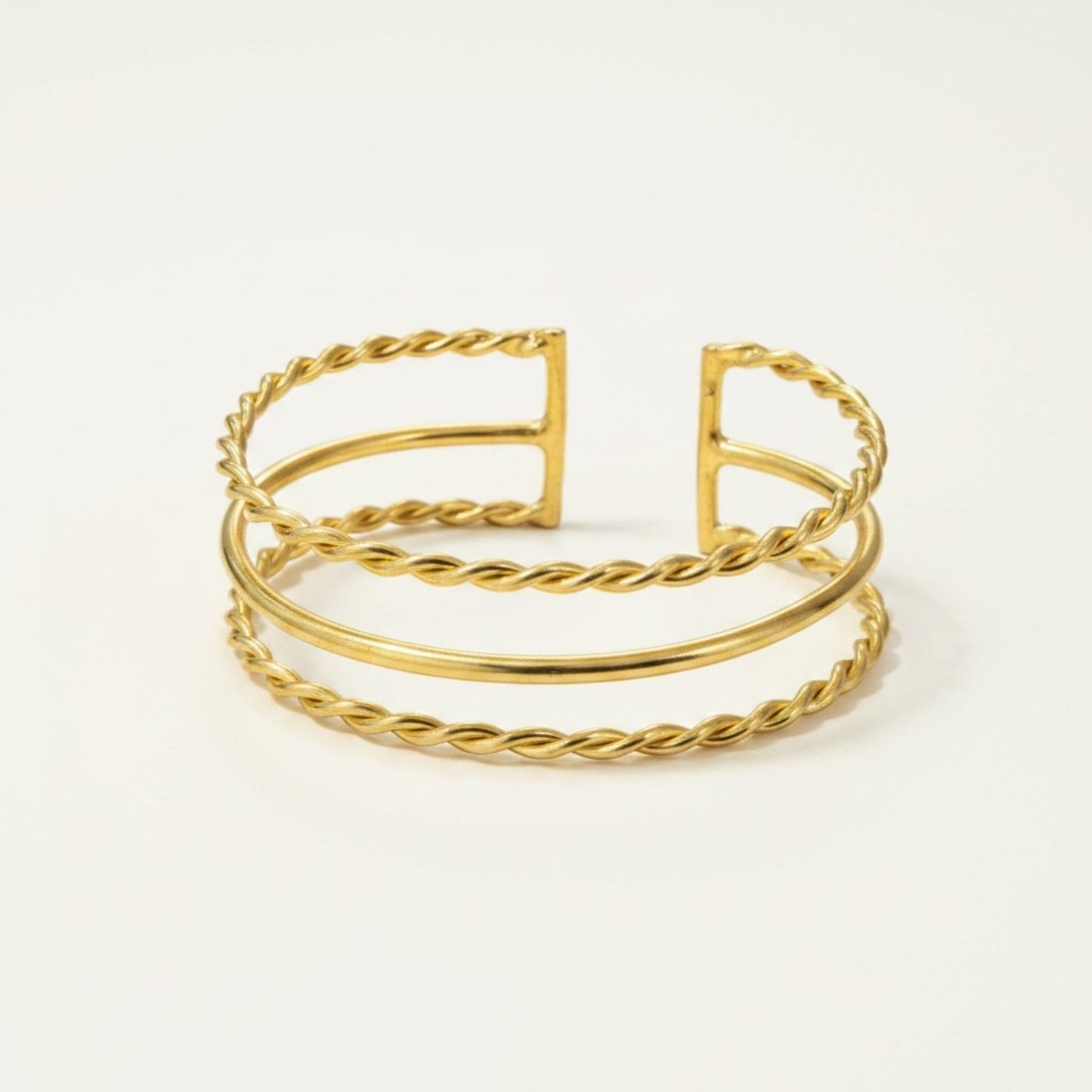 INFINITY TWISTED CUFF BRACELET