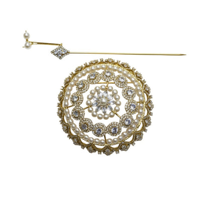 Amaira Pearl Hair Juda Bun