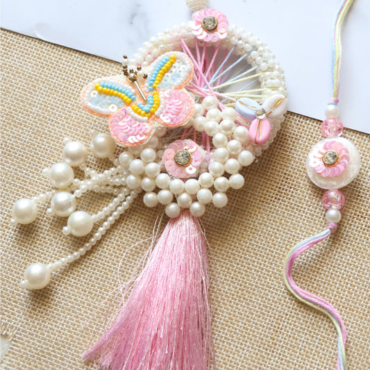 BUTTERFLY BOND RAKHI SET