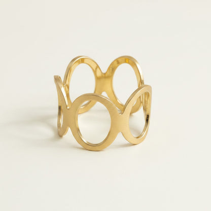 OVAL CUFF BRACELET