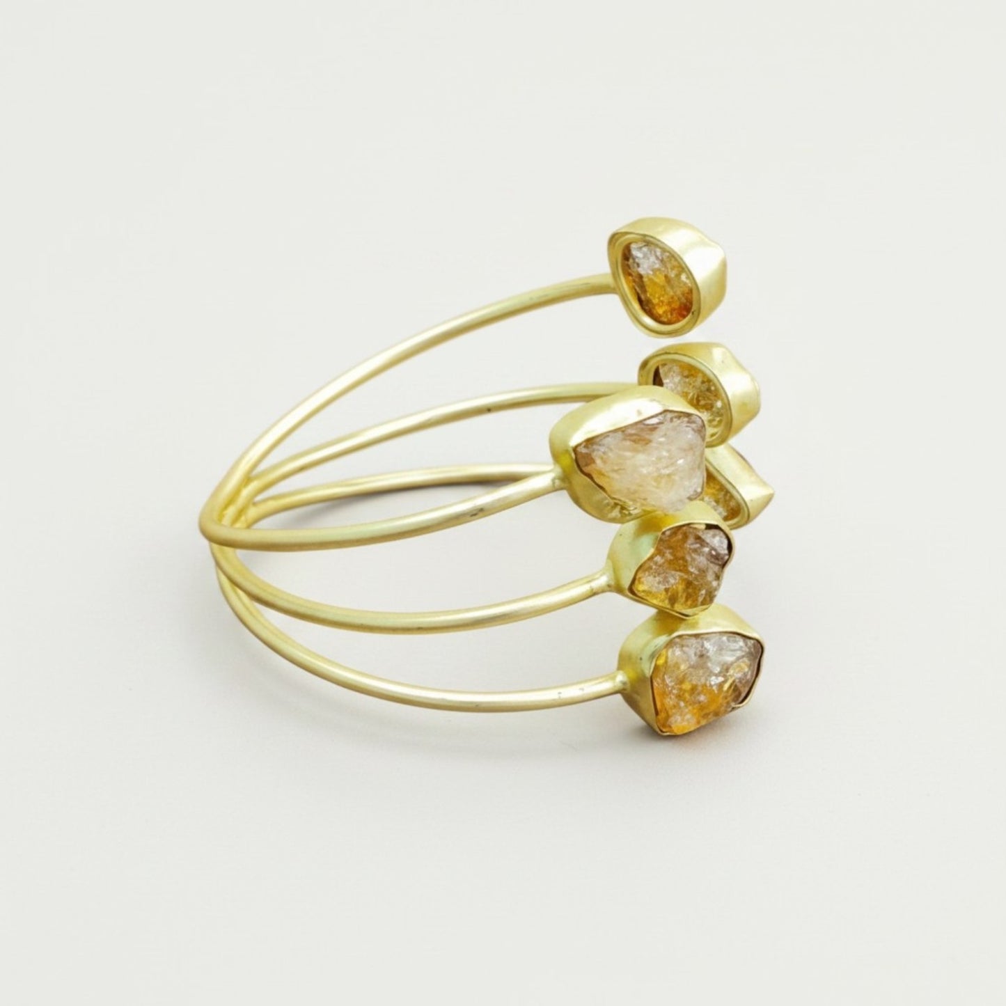 CITRINE CASCADE CUFF BRACELET