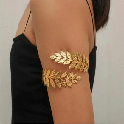 GOLDEN LEAF ARM CUFF