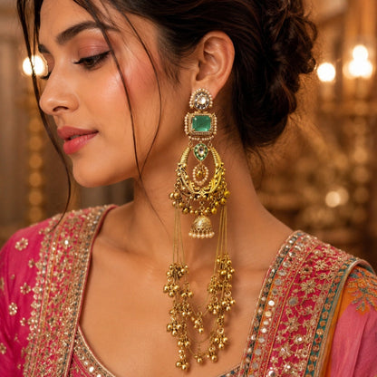 NAAZ KASHMIRI EARRINGS