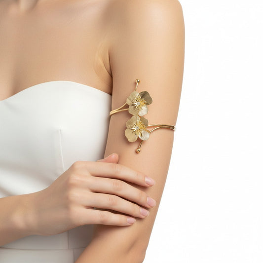 FLOWER ARM CUFF