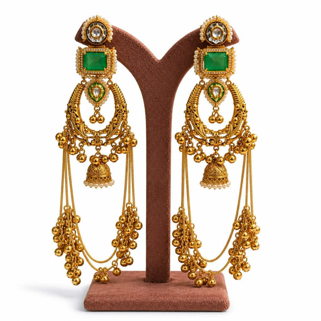 NAAZ KASHMIRI EARRINGS