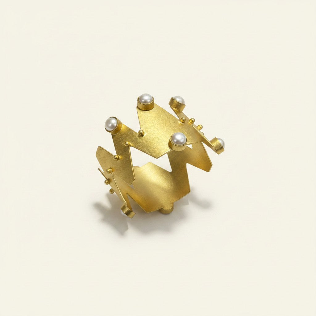 ZENTIH GEMSTONE CUFF BRACELET