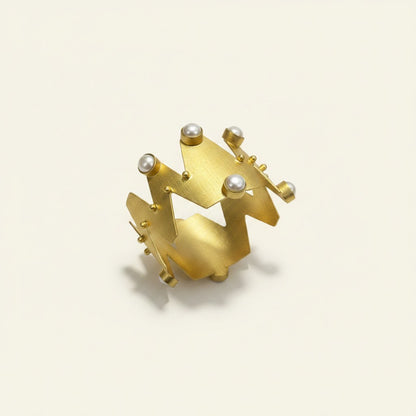 ZENTIH GEMSTONE CUFF BRACELET