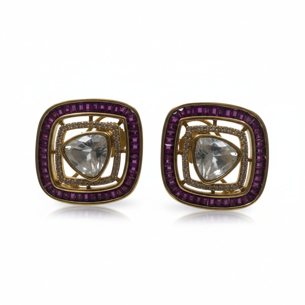 ELIN MOISSANITE STUDS