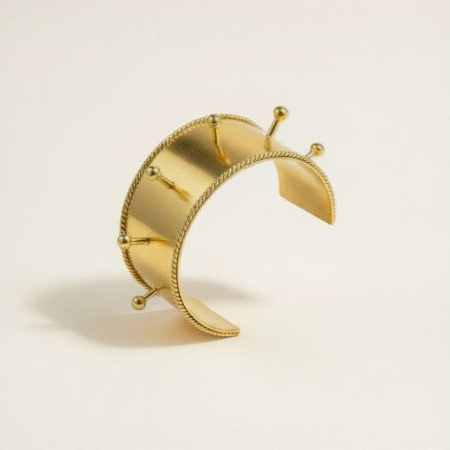 ROYAL CROWN OPEN CUFF BRACELET
